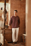 The Asal Kita Men 3/4 Sleeve Kurta - Imperium Richline