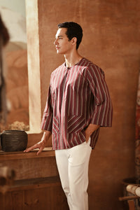 The Asal Kita Men 3/4 Sleeve Kurta - Imperium Richline