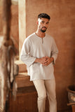 The Asal Kita Men 3/4 Sleeve Kurta - Aureline