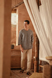 The Asal Kita Men 3/4 Sleeve Kurta - TimberCheck