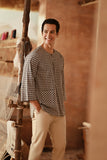 The Asal Kita Men 3/4 Sleeve Kurta - TimberCheck