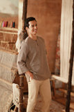 The Asal Kita Men 3/4 Sleeve Kurta - Tiny Bear