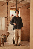 The Asal Kita Men 3/4 Sleeve Kurta - Whisper Line