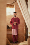 The Asal Kita Men Baju Melayu Teluk Belanga - Rumba Red