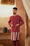 The Asal Kita Men Baju Melayu Teluk Belanga - Rumba Red