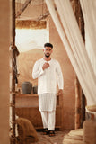 The Asal Kita Men Baju Melayu Teluk Belanga - Off White