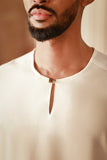 The Asal Kita Men Baju Melayu Teluk Belanga - Off White