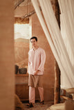 The Asal Kita Men Baju Melayu Teluk Belanga - Dusty Pink