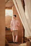 The Asal Kita Men Baju Melayu Teluk Belanga - Dusty Pink