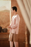 The Asal Kita Men Baju Melayu Teluk Belanga - Dusty Pink