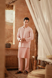 The Asal Kita Men Baju Melayu Teluk Belanga - Dusty Pink