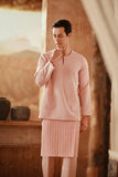 The Asal Kita Men Baju Melayu Teluk Belanga - Dusty Pink