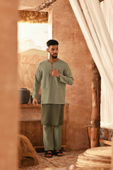 The Asal Kita Men Baju Melayu Teluk Belanga - Pistachio