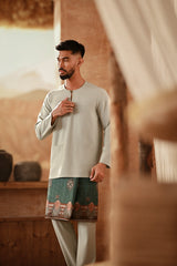 The Asal Kita Men Baju Melayu Teluk Belanga - Pistachio