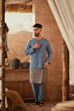The Asal Kita Men Baju Melayu Teluk Belanga - Coronet Blue