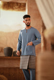 The Asal Kita Men Baju Melayu Teluk Belanga - Coronet Blue