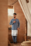 The Asal Kita Men Baju Melayu Teluk Belanga - Coronet Blue