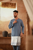 The Asal Kita Men Baju Melayu Teluk Belanga - Coronet Blue