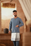 The Asal Kita Men Baju Melayu Teluk Belanga - Coronet Blue