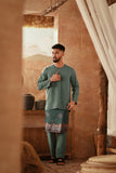 The Asal Kita Men Baju Melayu Teluk Belanga - Sage Green