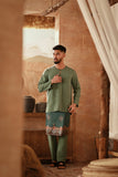 The Asal Kita Men Baju Melayu Teluk Belanga - Sage Green