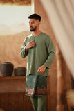 The Asal Kita Men Baju Melayu Teluk Belanga - Sage Green