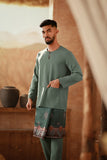 The Asal Kita Men Baju Melayu Teluk Belanga - Sage Green