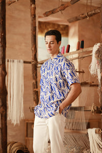 The Asal Kita Men Batik Shirt - Borneo