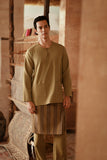 The Asal Kita Men Baju Melayu Teluk Belanga - Butter Olive