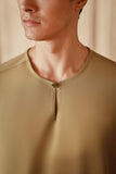 The Asal Kita Men Baju Melayu Teluk Belanga - Butter Olive