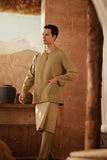 The Asal Kita Men Baju Melayu Teluk Belanga - Butter Olive