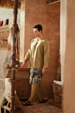 The Asal Kita Men Baju Melayu Teluk Belanga - Butter Olive