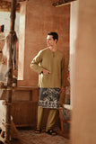 The Asal Kita Men Baju Melayu Teluk Belanga - Butter Olive