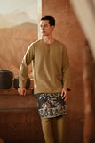The Asal Kita Men Baju Melayu Teluk Belanga - Butter Olive