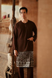 The Asal Kita Men Baju Melayu Teluk Belanga - Dark Burgundy
