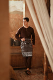 The Asal Kita Men Baju Melayu Teluk Belanga - Dark Burgundy