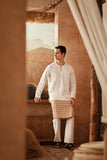 The Asal Kita Men Baju Melayu Teluk Belanga - Whisper Cream
