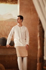 The Asal Kita Men Baju Melayu Teluk Belanga - Whisper Cream
