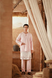 The Asal Kita Men Baju Melayu Teluk Belanga - Coral Blush