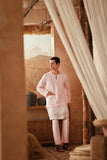 The Asal Kita Men Baju Melayu Teluk Belanga - Coral Blush
