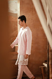 The Asal Kita Men Baju Melayu Teluk Belanga - Coral Blush