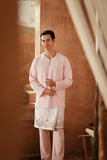 The Asal Kita Men Baju Melayu Teluk Belanga - Coral Blush