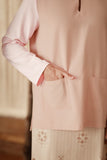 The Asal Kita Men Baju Melayu Teluk Belanga - Coral Blush