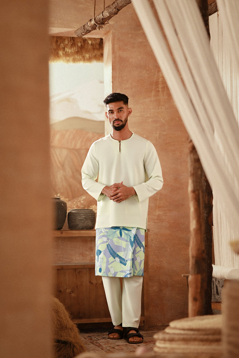 The Asal Kita Men Baju Melayu Teluk Belanga - Baby Mint