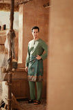 The Asal Kita Men Baju Melayu Teluk Belanga - Sage Green