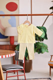 The Akari Babies Kurta - Yellow Stripe