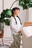 The Akari Simply Blouse - White