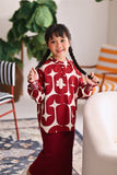 The Akari Puffora Blouse - Cherries