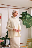 The Akari Women Simply Blouse - Cream