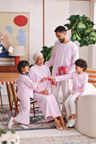 The Akari Kurta - Pink Stripe